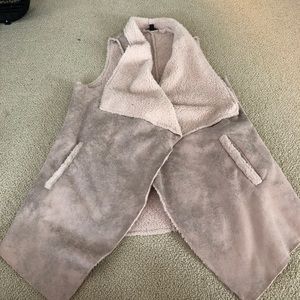 TCEC faux fur vest